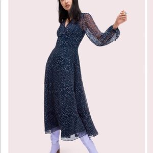 Kate Spade Lips Midi Dress - Sz 6